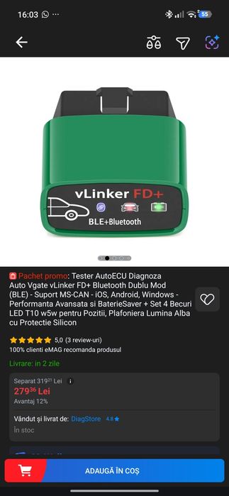 Vlinker fd tester
