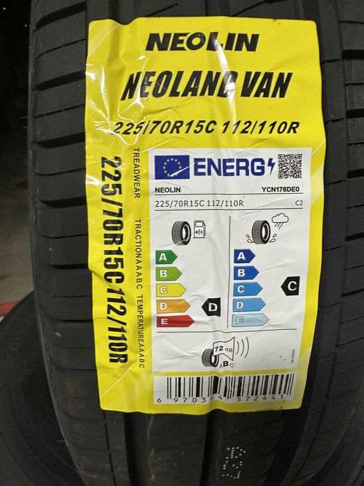 Нови летни бусови гуми NEOLIN NEOLAND VAN 225/70R15C 112/110R НОВ DOT