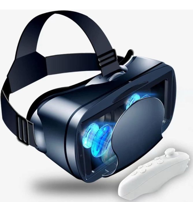 Casti VR cu Controller, Ochelari VR 3D Reglabili
