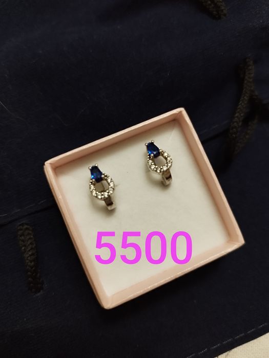 Серьги серебро 925 проба
