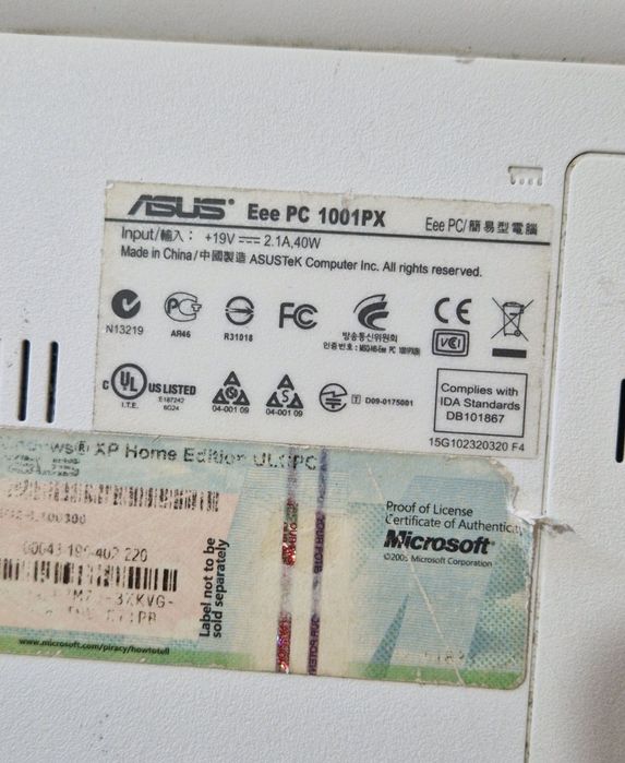 Mini laptop Asus