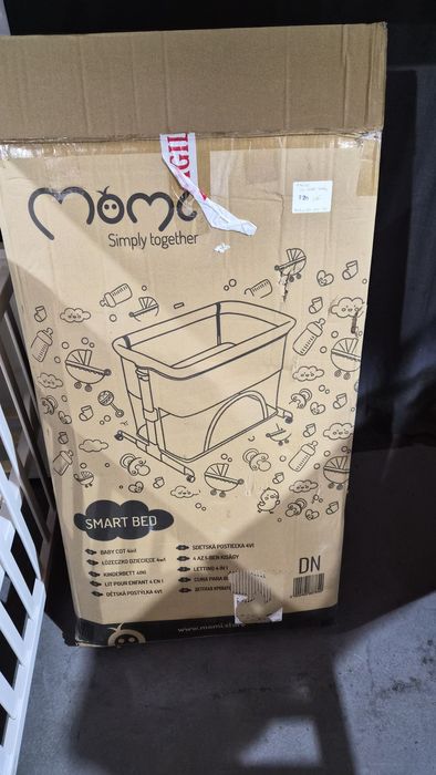 Pătuț co-sleeper MoMi Smart Bed 4 în 1