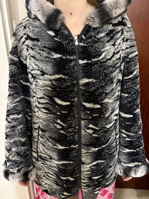 Кожено яке с две лица