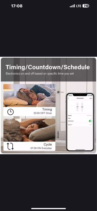 Умный мини-выключатель с поддержкой wi-fi и zigbee