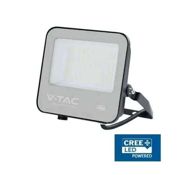 LED Прожектор 50W V-tac с CREE диоди 5740 лумена в 4000к или 6500к- 6 години гаранция