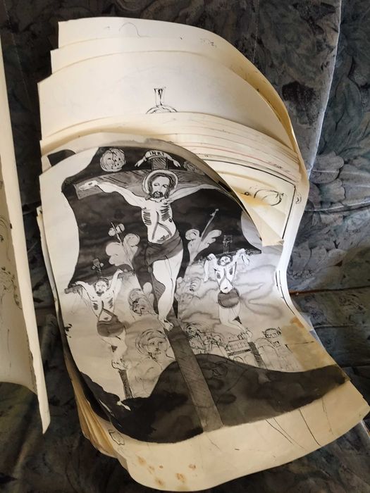 Album cu schite pentru pictat biserici