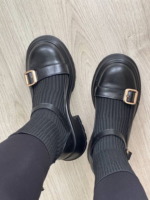 Боти за зима кожени