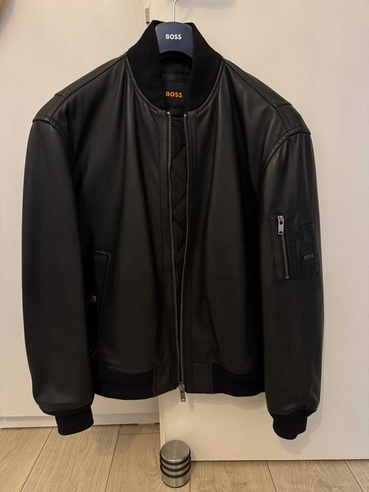 Geaca piele bomber Hugo Boss Juge M/48