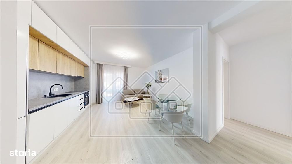 Apart. 3 camere si balcon, 61.2mp utili, predare la alb, Doamna Stanca — fotografia 1