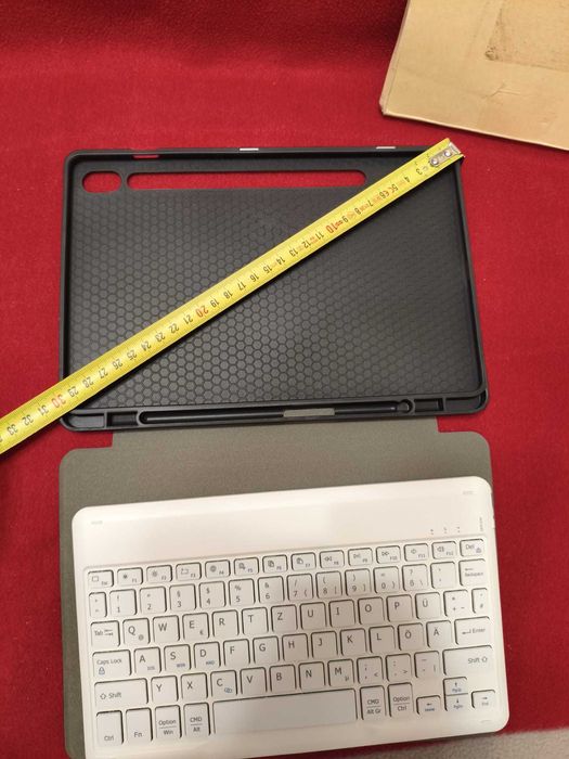 Tastatură Wireless Bluetooth, Layout German qwertz– Alb