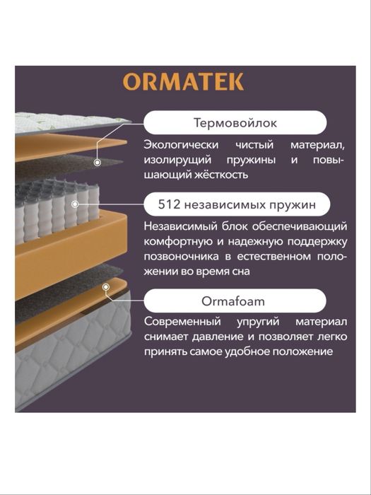 Матрас 120*200 Ormatek