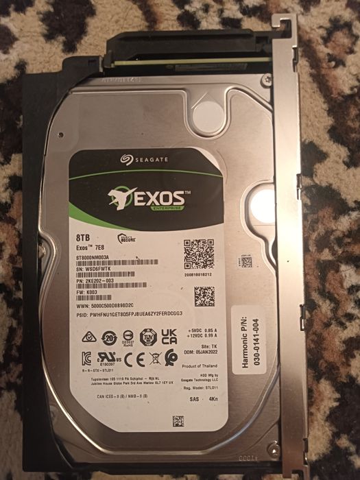 Жёсткий диск 8TB