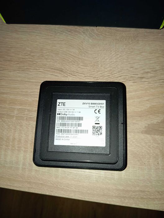 Yettel TVBox AndroidTV, ново с кутия и аксесоари