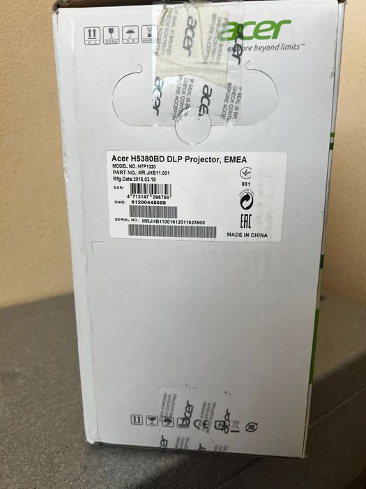 Acer dl projektor emea