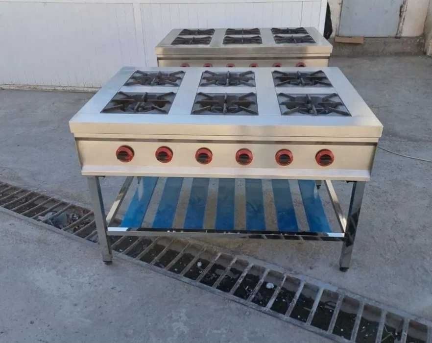 Газ плиталар, 2, 4, 6 комфоркали