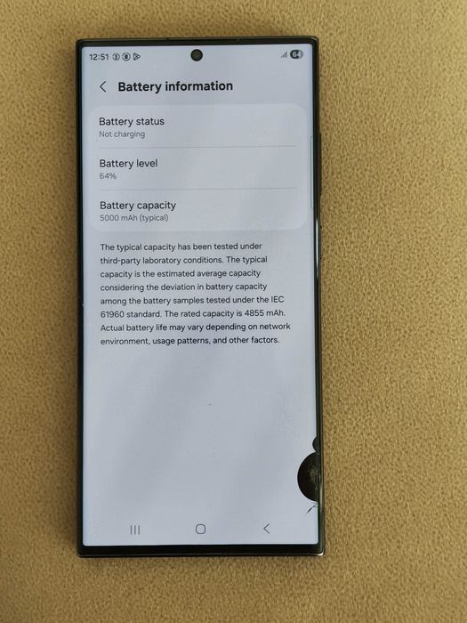 Samsung S23 ultra, 256 GB, phantom black