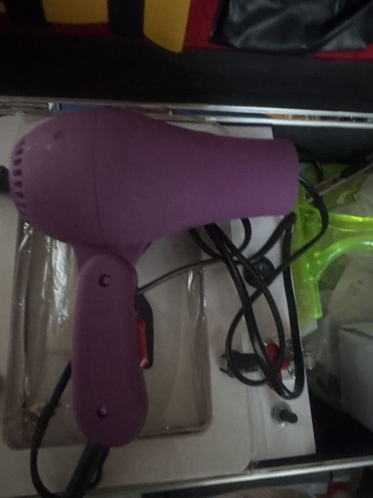 Фен строительный маленький.