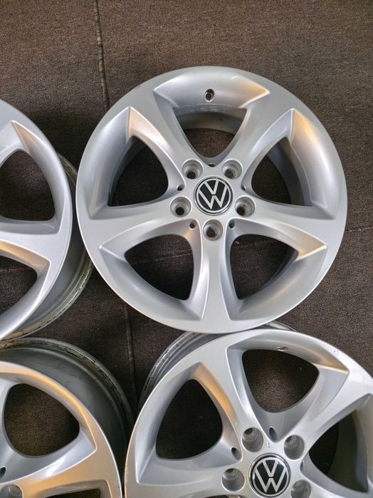 4 Jante Aliaj 5x120 17'' 7J ET 47 - OEM VW Transporter T5 T6 Multivan Caravelle !