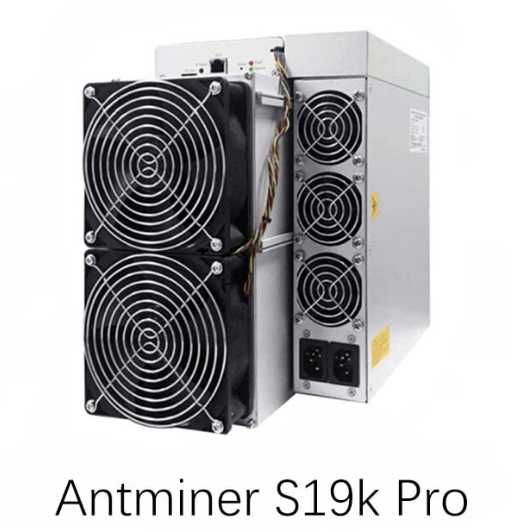 Antminer S19K Pro 110T – BTC майнинг машина 2760W (монофазна)