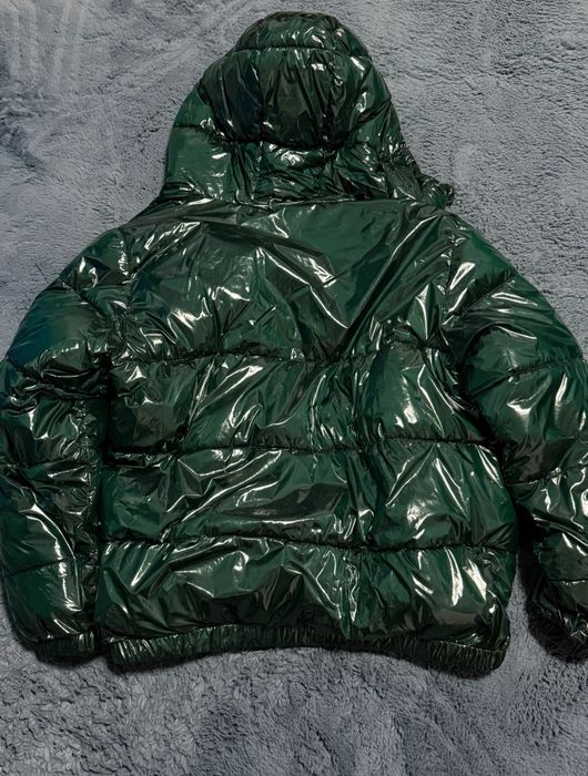 Jachetă puffer Zara verde L