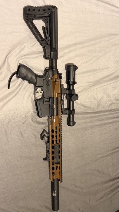 Replică Airsoft HPA G&G Predator – Mancraft PDiK V2 Gen 3 + HopUp Maxx + VictOptics