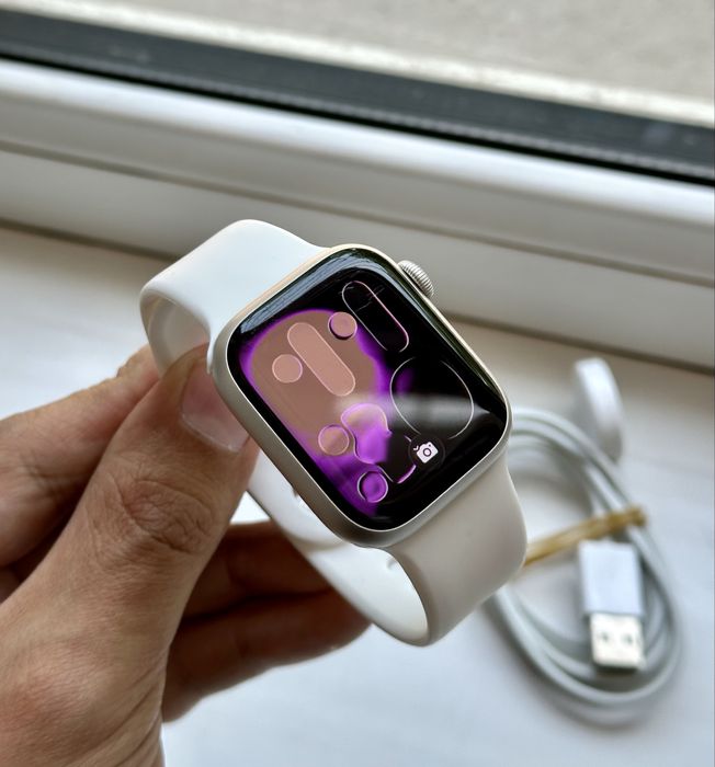 Apple iWatch 9 Silver 41mm 100%
