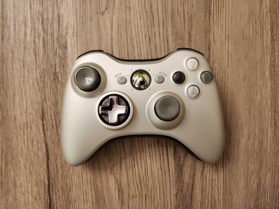 Controller (maneta) Silver pentru Xbox 360 - foarte rar