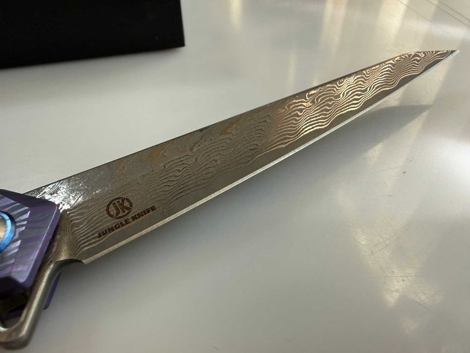 ножове Defcon Jungle Knife – Титан, Дамаск и D2