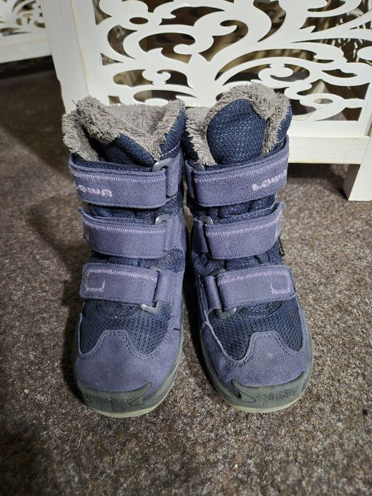 Ghete Premium Lowa Milo Evo GTX Hi Jr Gore-Tex Impermeabile Copii - 27