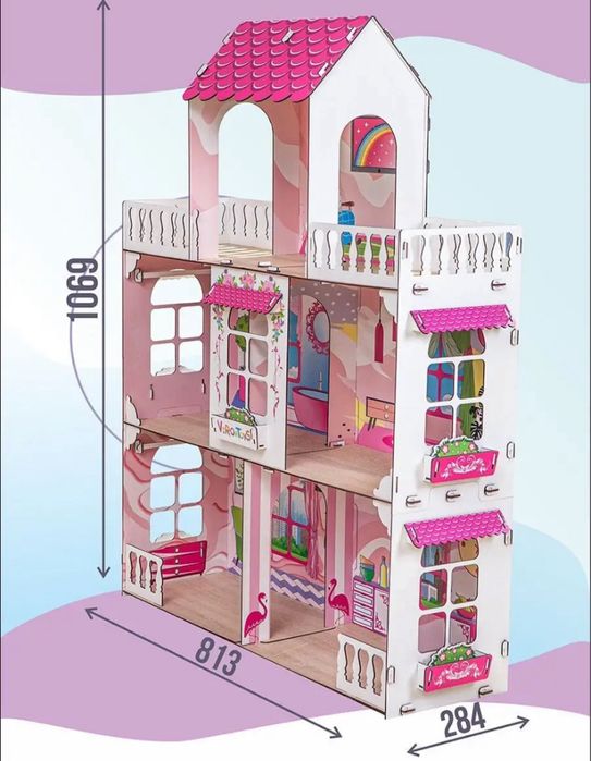 Кукольный домик (очень большой!)