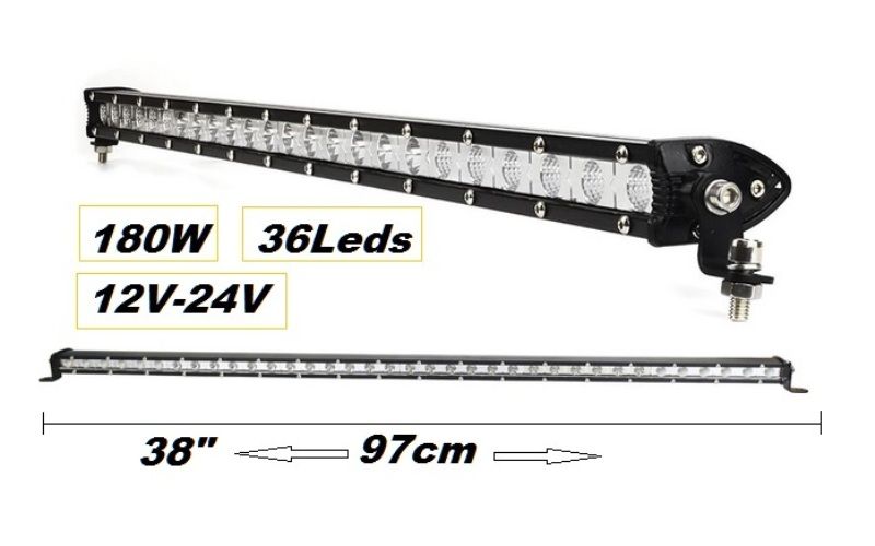 Lampa LED BAR Slim, 180W, 6000K, 97cm, Lumina alba