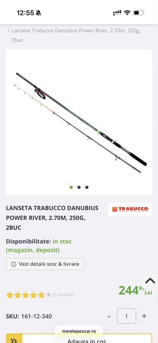 lansete dunare, trabucco