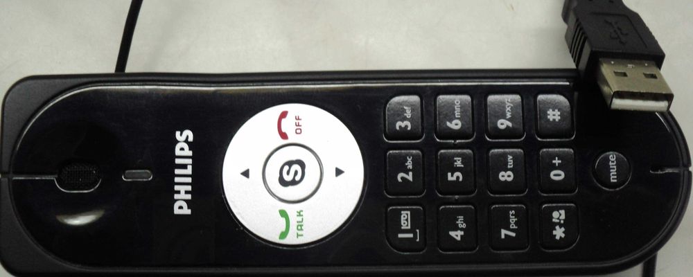 Telefon USB Philips Pentru Skype VOI0801B/37