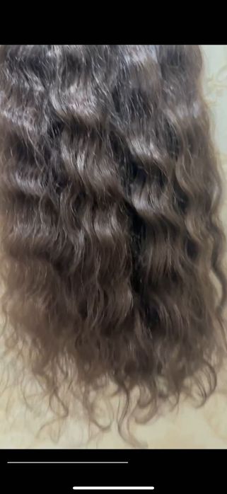 Продается кудрявые (детские) волосы 70см