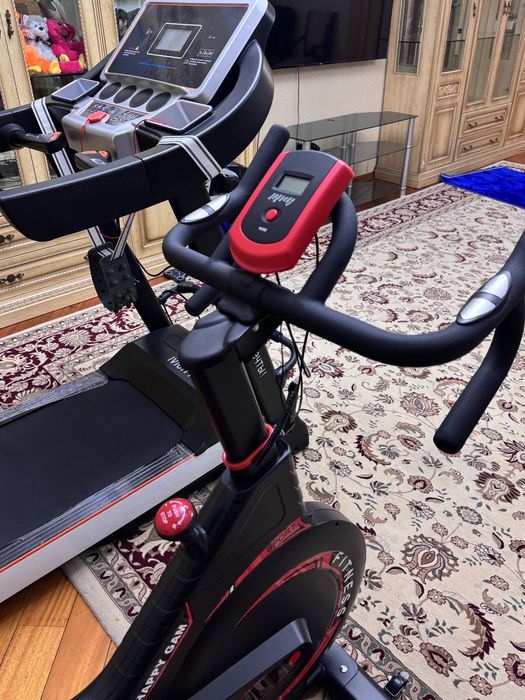 Велотренажер почти новый
