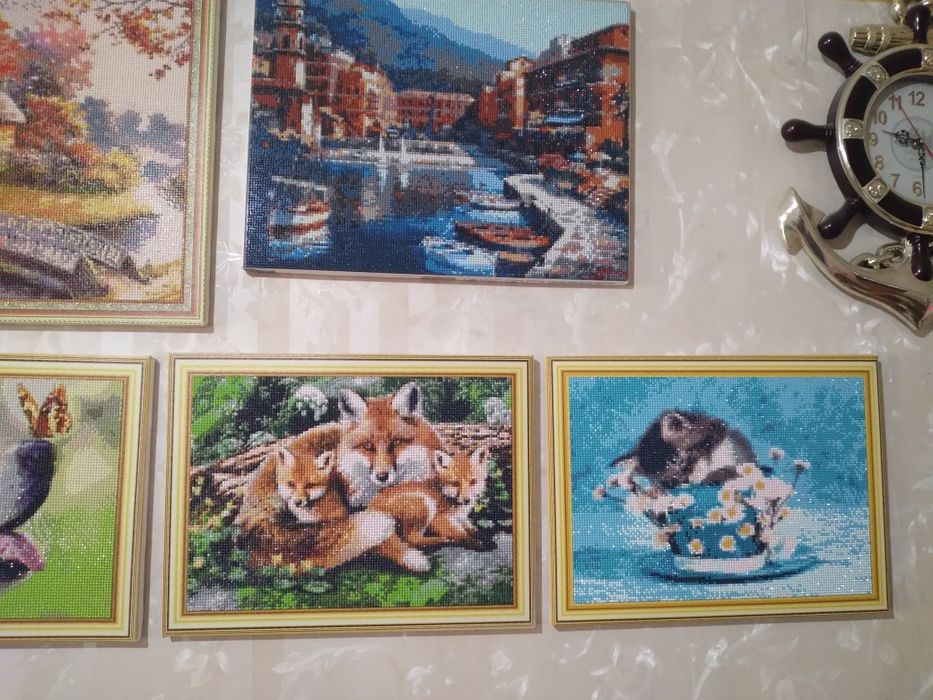 Картины алмазная мозайка