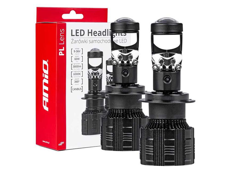 LED Крушки H7 AMIO PL 60W 6000K