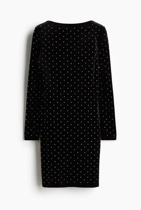 Rochie pe corp cu decolteu la spate XS