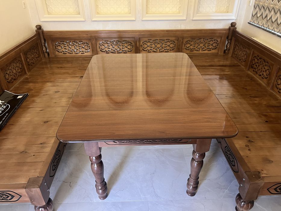 Скамека заказга ясайман ёнгок Листвинитцдан сасна матерялладан ясалади