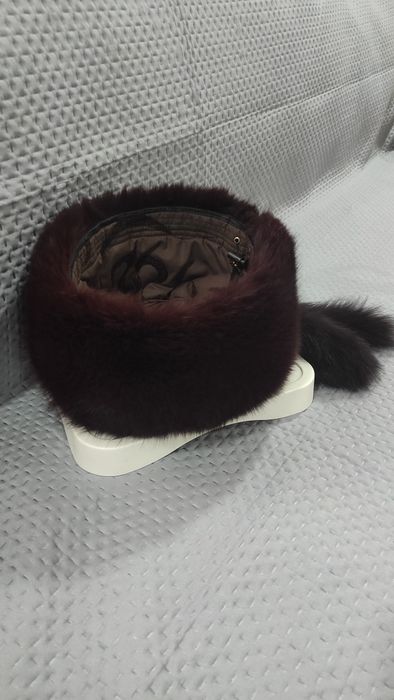 Шапка кроличья женская