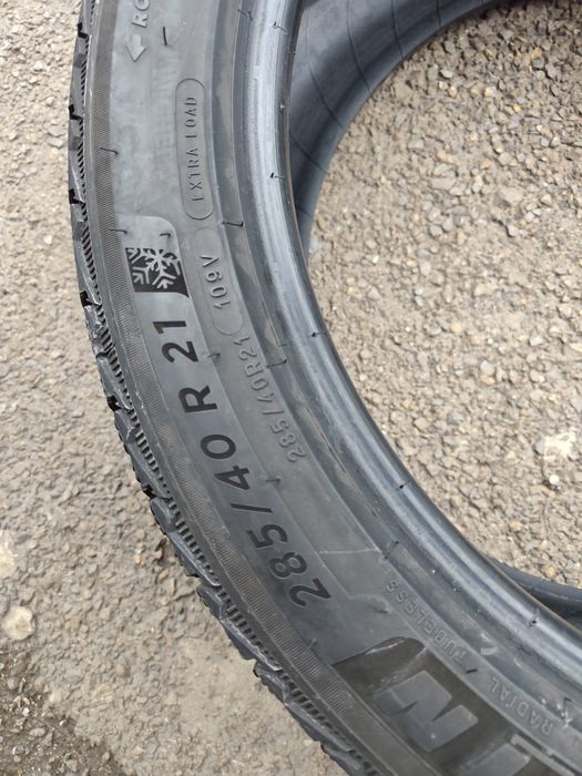 285/40/21" 4бр Michelin pilot alpin 5 suv, dot2224,7mm