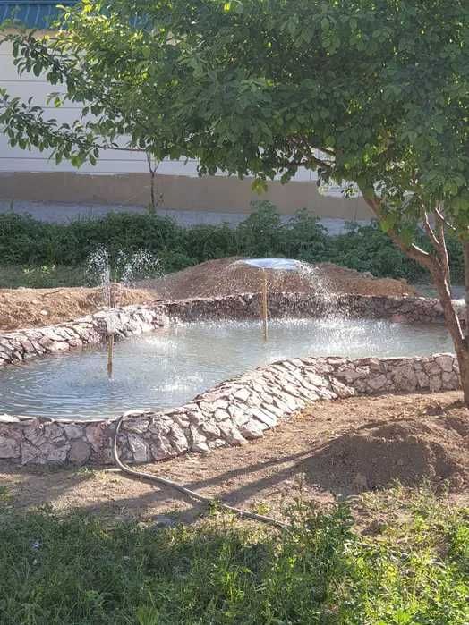 Шаршара, водопад для рыбок и не только пруд с внутренней циркуляцией