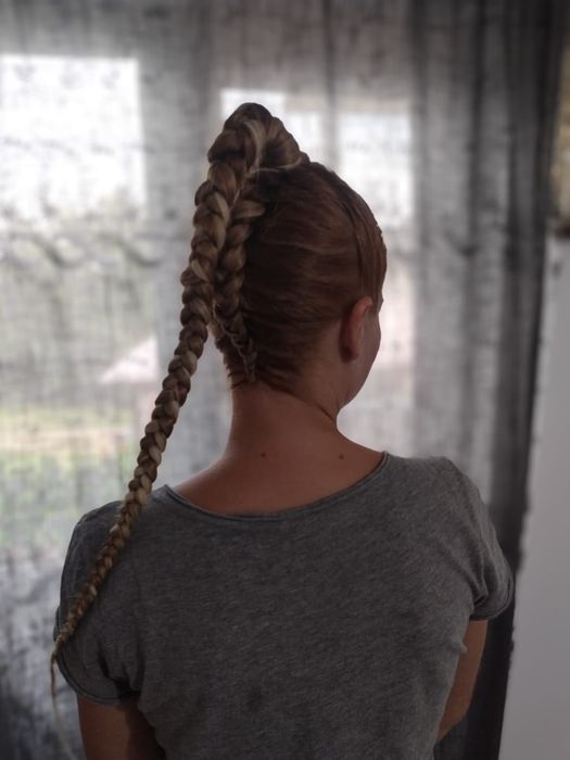 Codițe afro, diverse împletituri