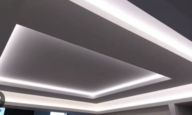 Гипсокартон потолок,сайдинг лефкас