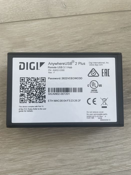 Концентратор   Промышленное сетевое устройство. DIGI