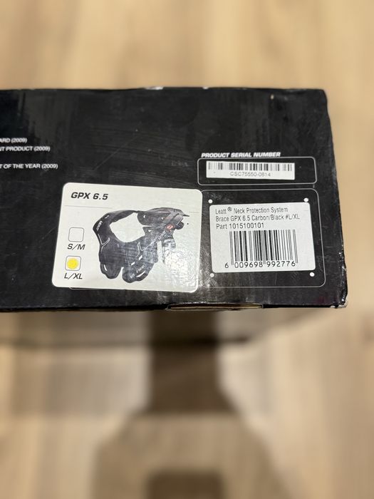 Leatt 6.5 GPX Carbon Fiber Neck Brace мотокрос ендуро яка