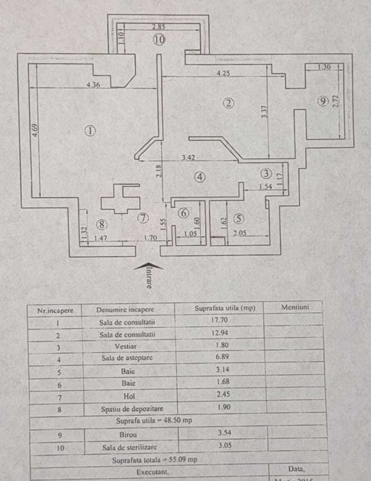 Cabinet stomatologic sau medical - spatiu spre inchiriere sau vanzare