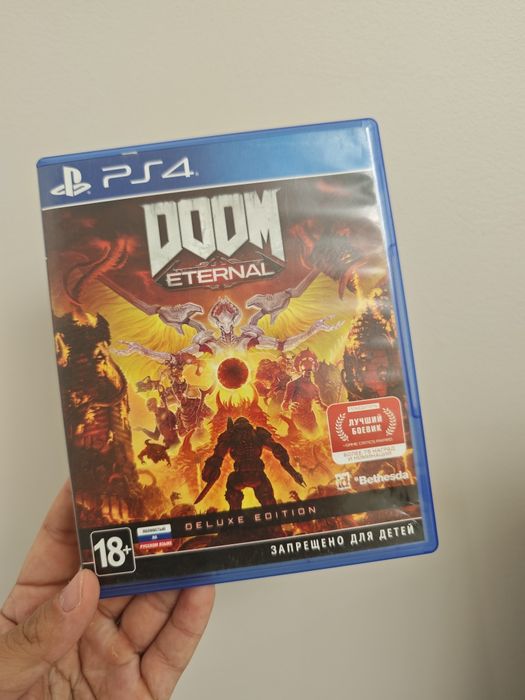 Doom eternal ps4 редкий диск