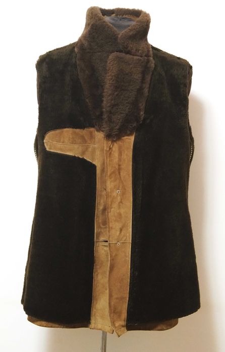 Cojoc piele intoarsa  captuseala sintetica marimea 27