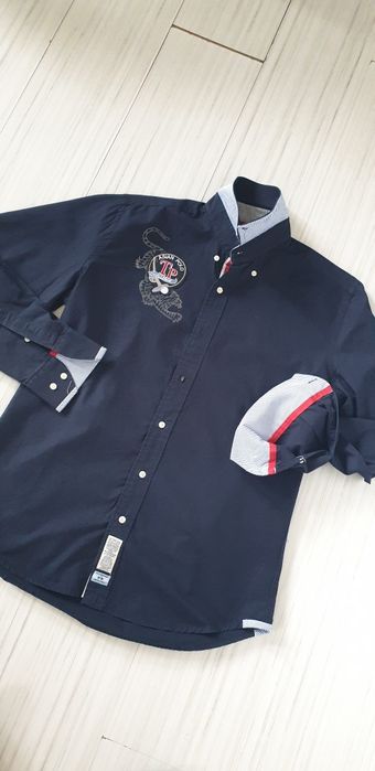 La Martina  Cotton Slim Fit Mens Size M НОВО! ОРИГИНАЛ! МЪЖКА РИЗА!